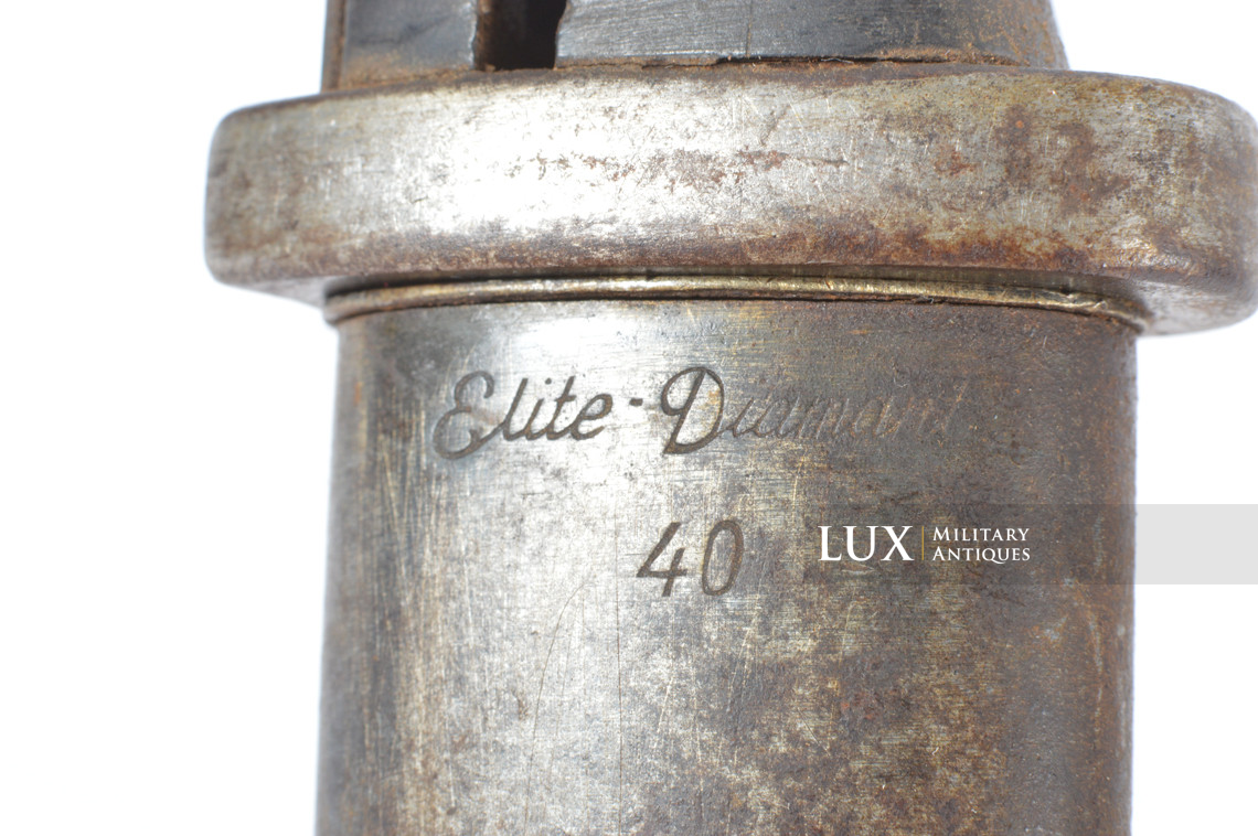 Baïonnette allemande 98k précoce, « Elite-Diamant 1940 » - photo 20