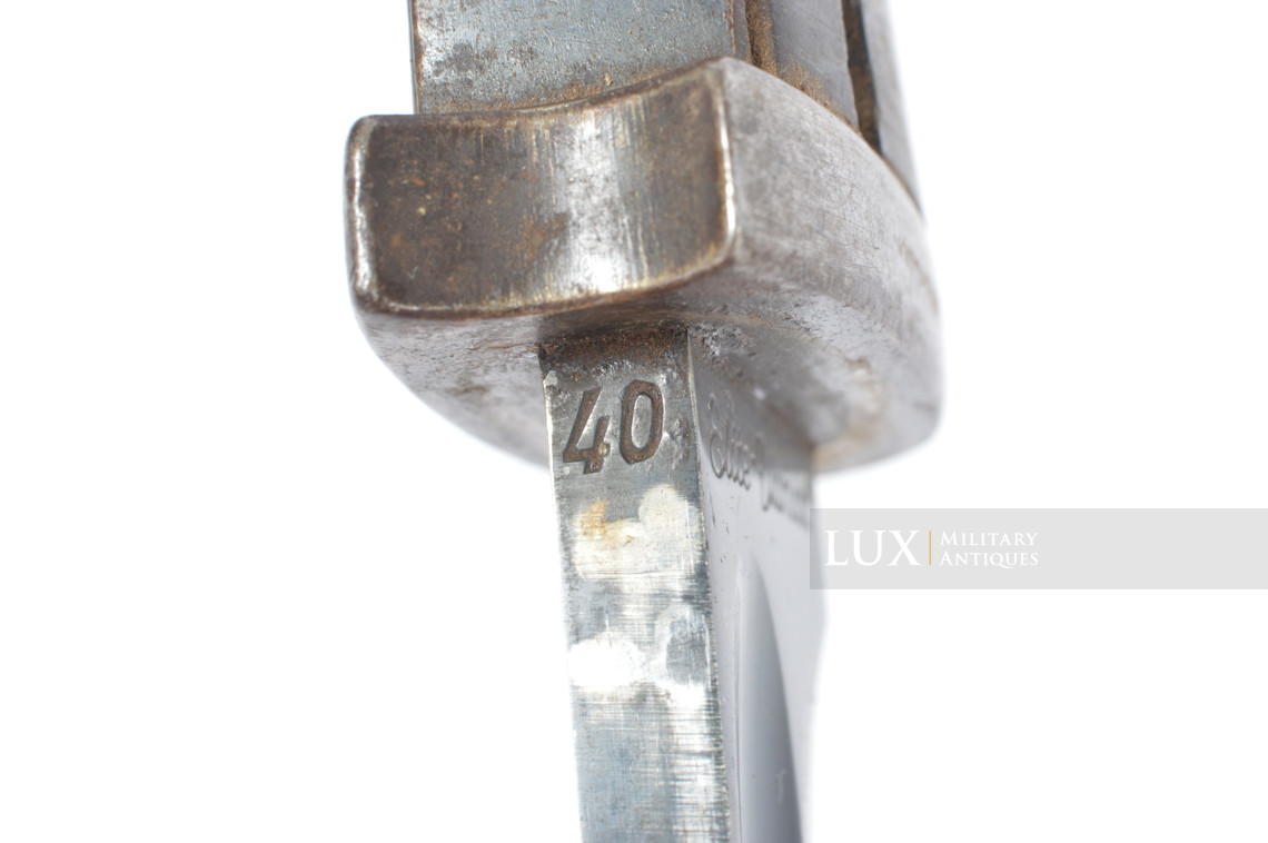 Baïonnette allemande 98k précoce, « Elite-Diamant 1940 » - photo 25