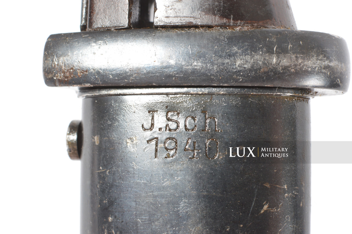 Baïonnette allemande 98k précoce, « J.SCH.1940 » - photo 20