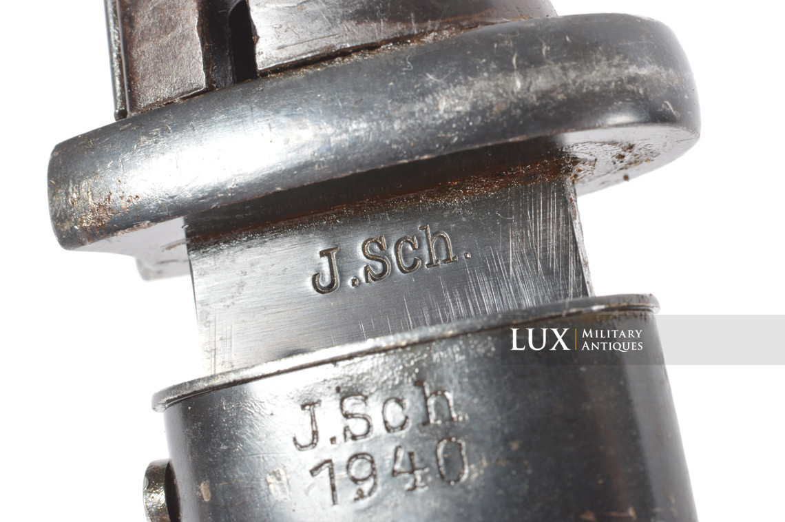 Baïonnette allemande 98k précoce, « J.SCH.1940 » - photo 26