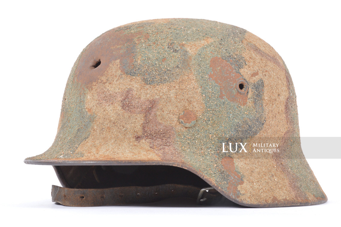 Casque M40 Heer camouflage trois tons texturé, « Kustenartillerie » - photo 7