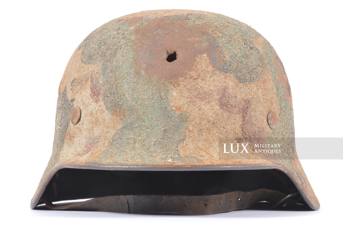 Casque M40 Heer camouflage trois tons texturé, « Kustenartillerie » - photo 8