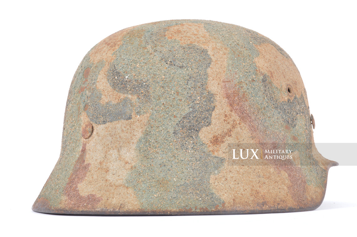 Casque M40 Heer camouflage trois tons texturé, « Kustenartillerie » - photo 11