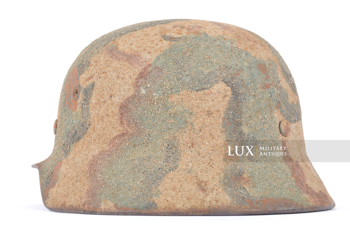 Casque M40 Heer camouflage trois tons texturé, « Kustenartillerie » - photo 13