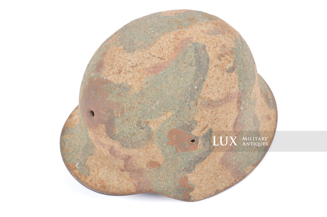 Casque M40 Heer camouflage trois tons texturé, « Kustenartillerie » - photo 14
