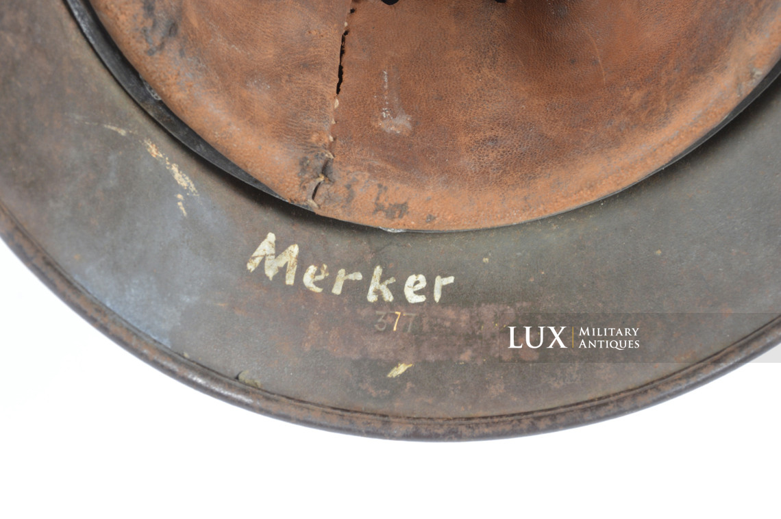 Casque M40 Heer camouflage trois tons texturé, « Kustenartillerie » - photo 42