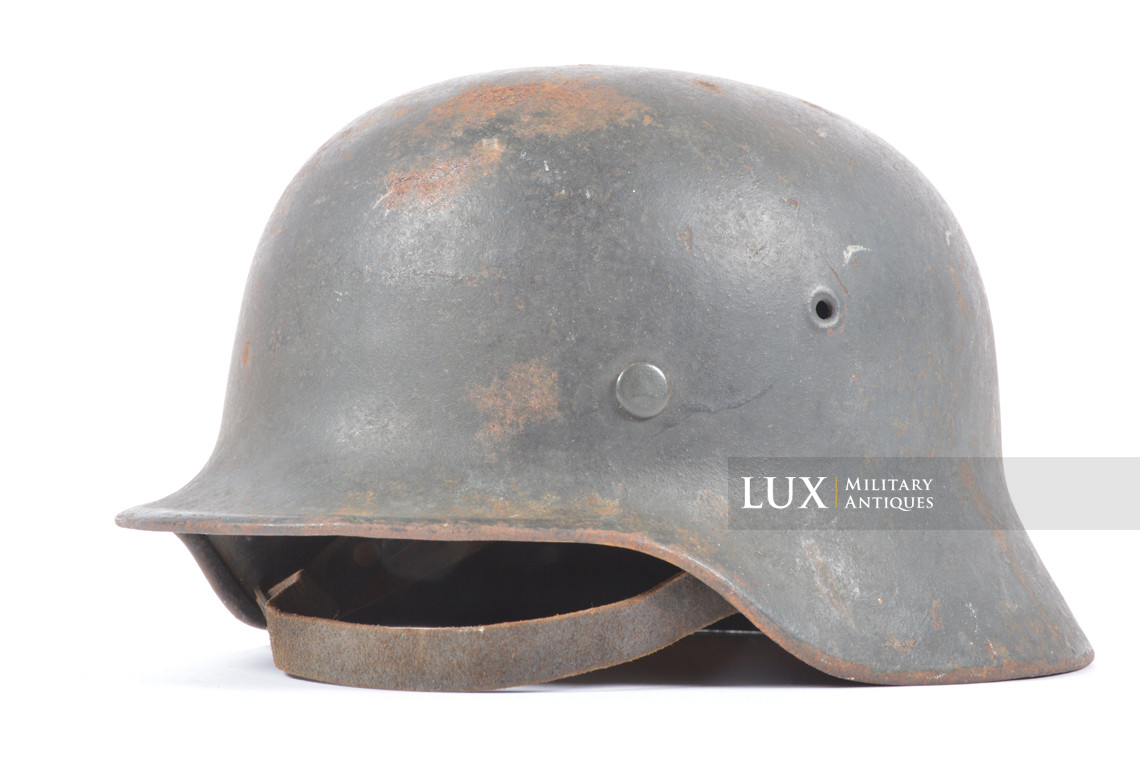 Late-war German Heer / Waffen-SS M40 Combat Helmet - photo 8