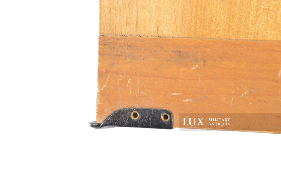 Porte carte pliant en bois pour officier allemand - photo 10
