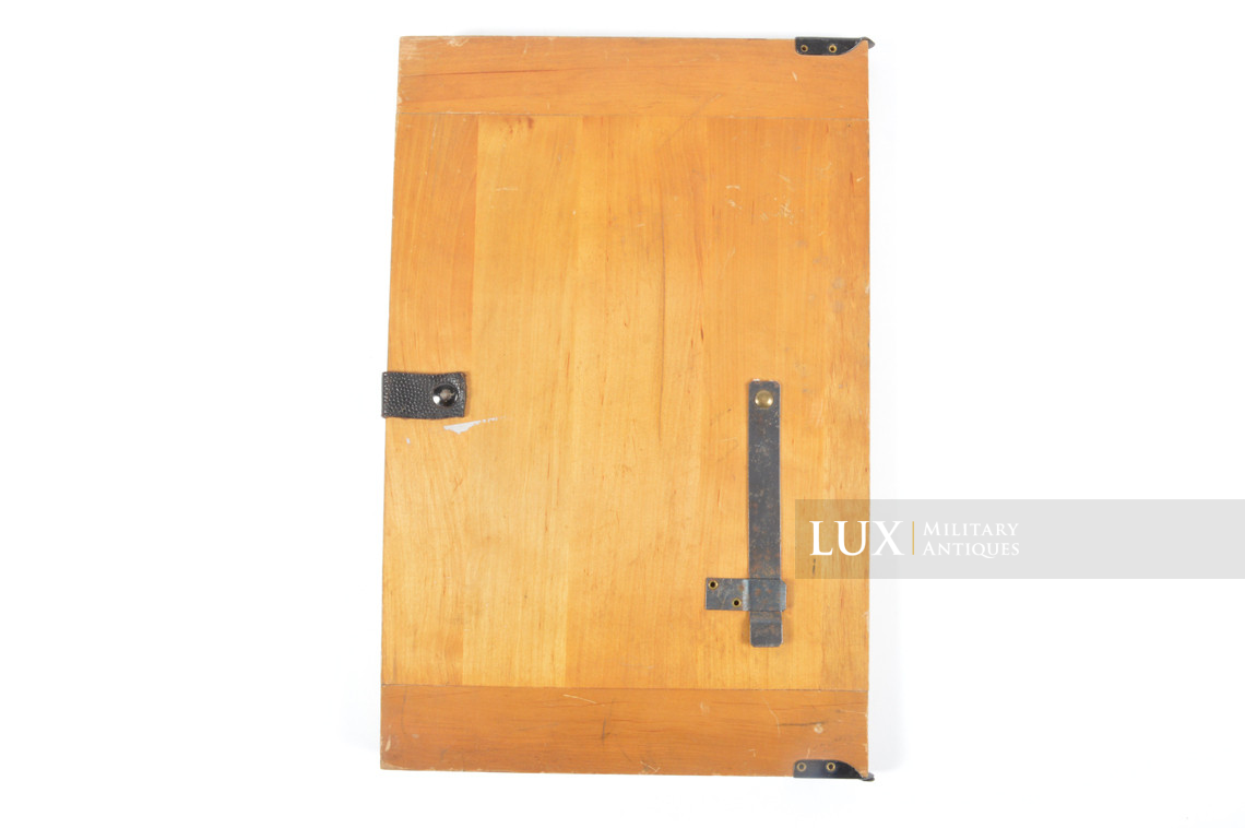 Porte carte pliant en bois pour officier allemand - photo 12