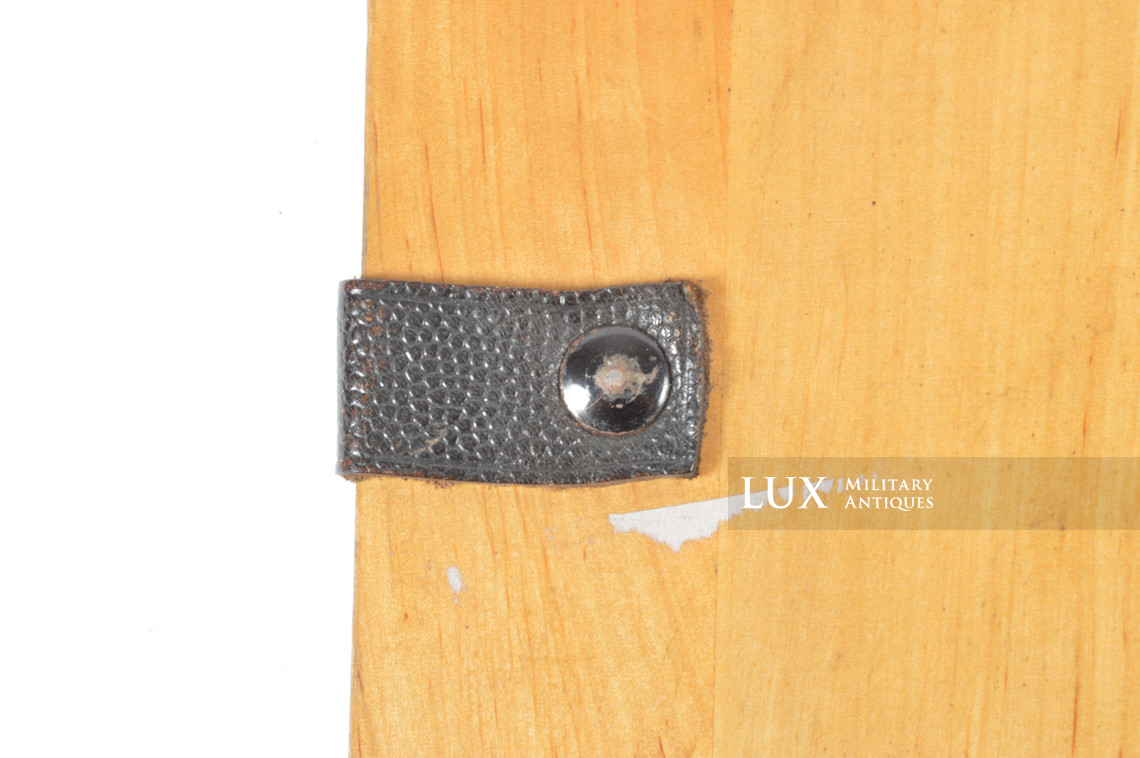 Porte carte pliant en bois pour officier allemand - photo 13