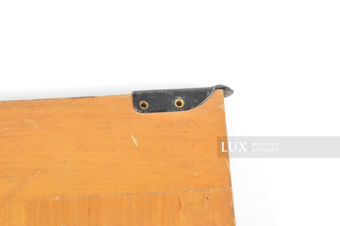 Porte carte pliant en bois pour officier allemand - photo 14