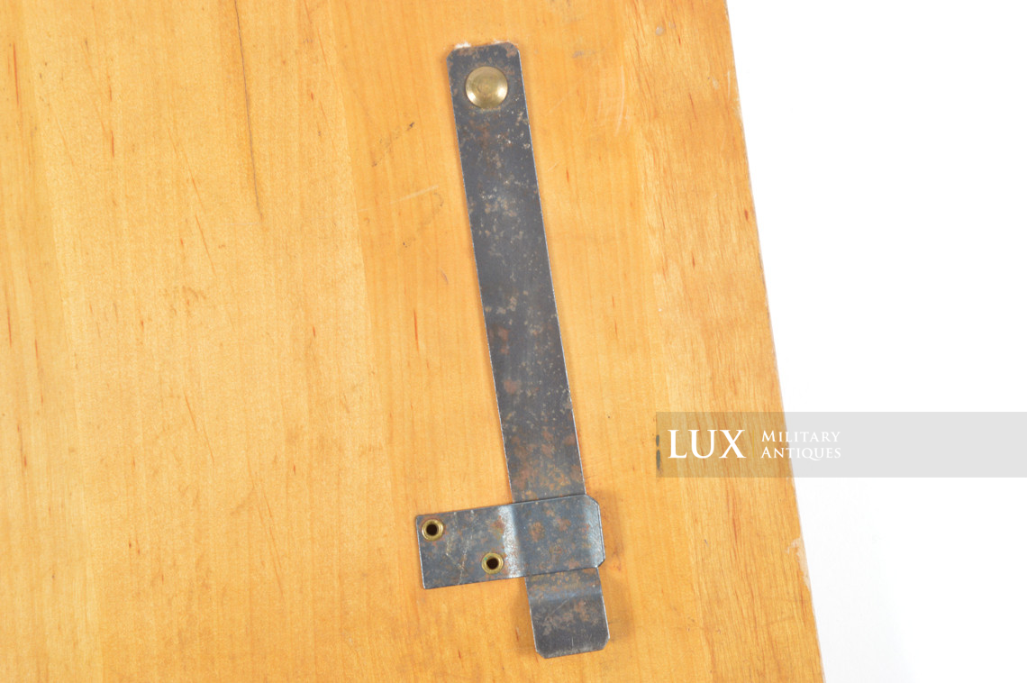 Porte carte pliant en bois pour officier allemand - photo 15