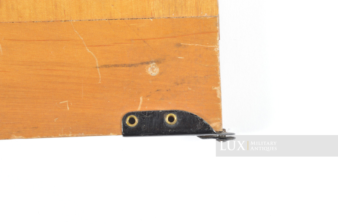 Porte carte pliant en bois pour officier allemand - photo 16