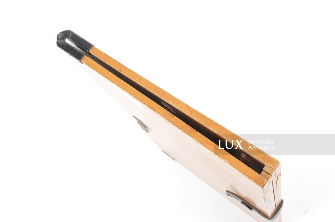 Porte carte pliant en bois pour officier allemand - photo 17