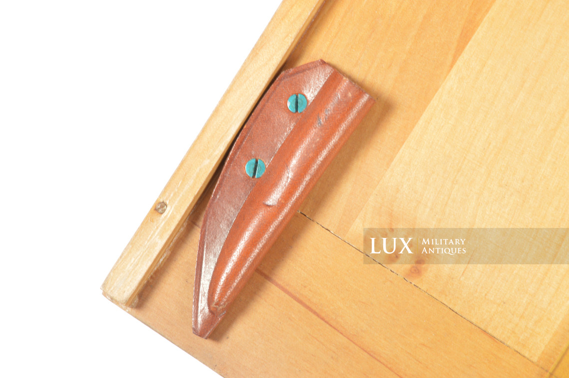 Porte carte pliant en bois pour officier allemand - photo 20