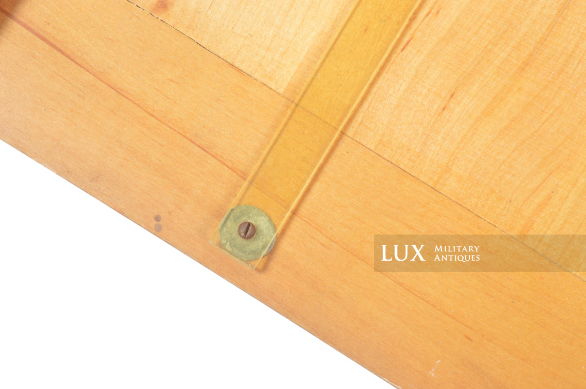Porte carte pliant en bois pour officier allemand - photo 21