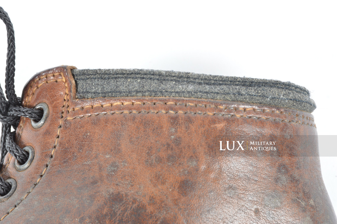 Paire de brodequins allemands des troupes de montagne, « RBNr » - photo 22