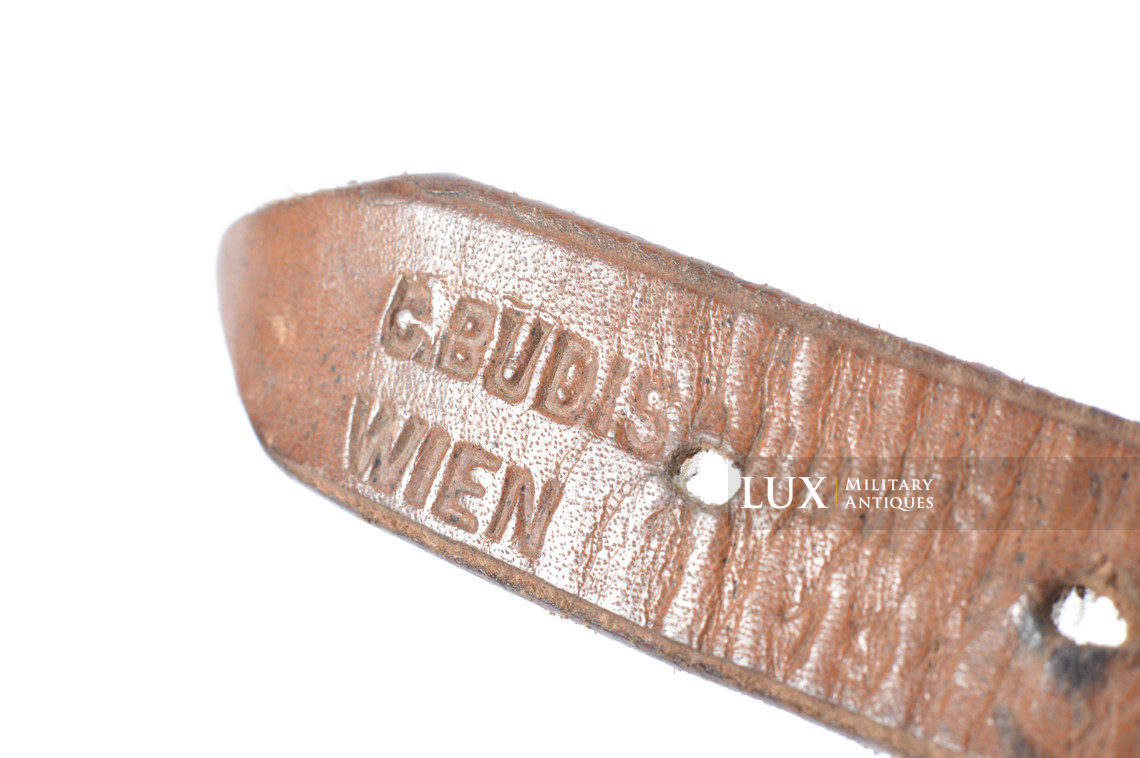 Jugulaire de casque allemand, « C. BUDISCHOWSKY 1942 » - photo 11