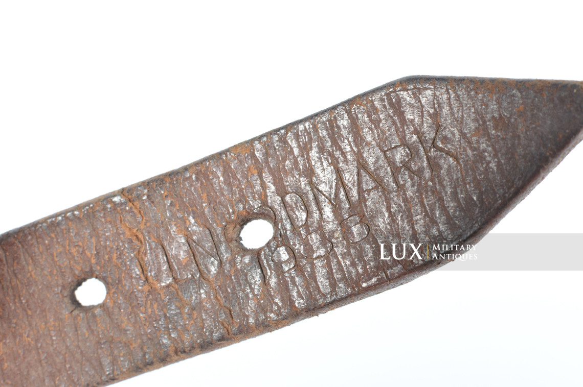 Jugulaire de casque allemand précoce, « L.L. NORDMARK 1938 » - photo 10