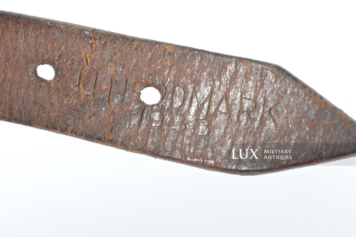 Jugulaire de casque allemand précoce, « L.L. NORDMARK 1938 » - photo 11