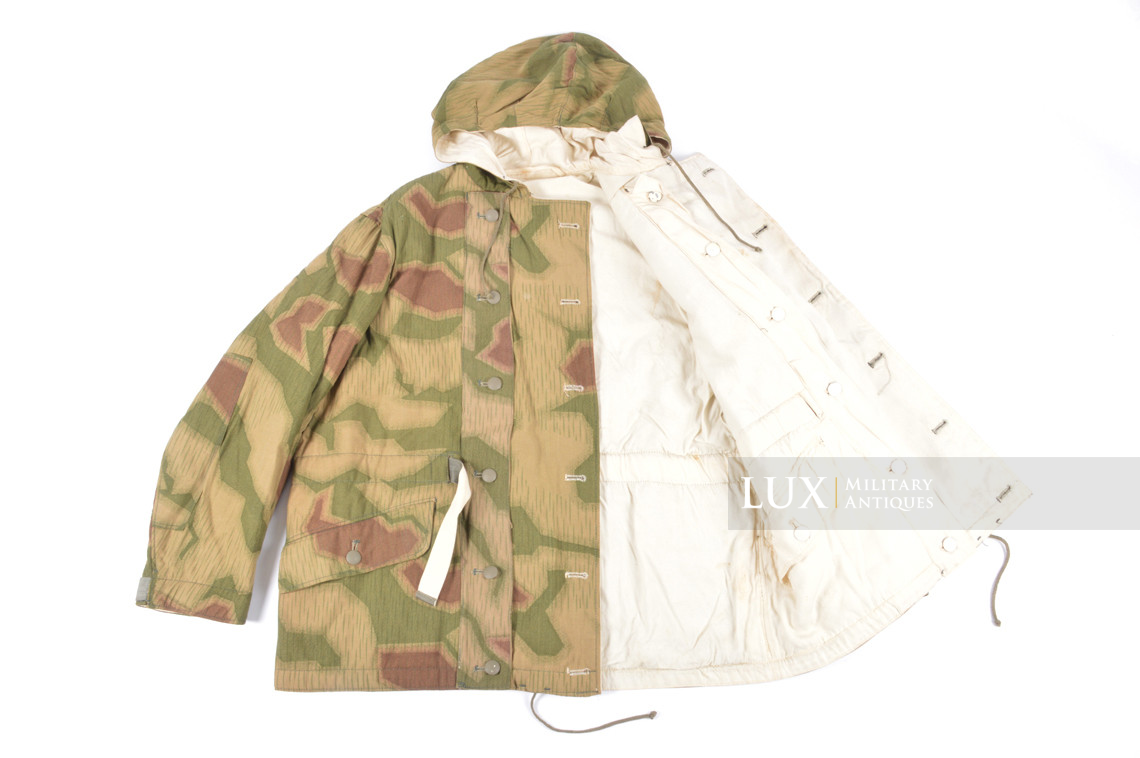 Parka réversible Heer / Luftwaffe camouflage flou, état neuf, « RBNr / 1944 » - photo 17