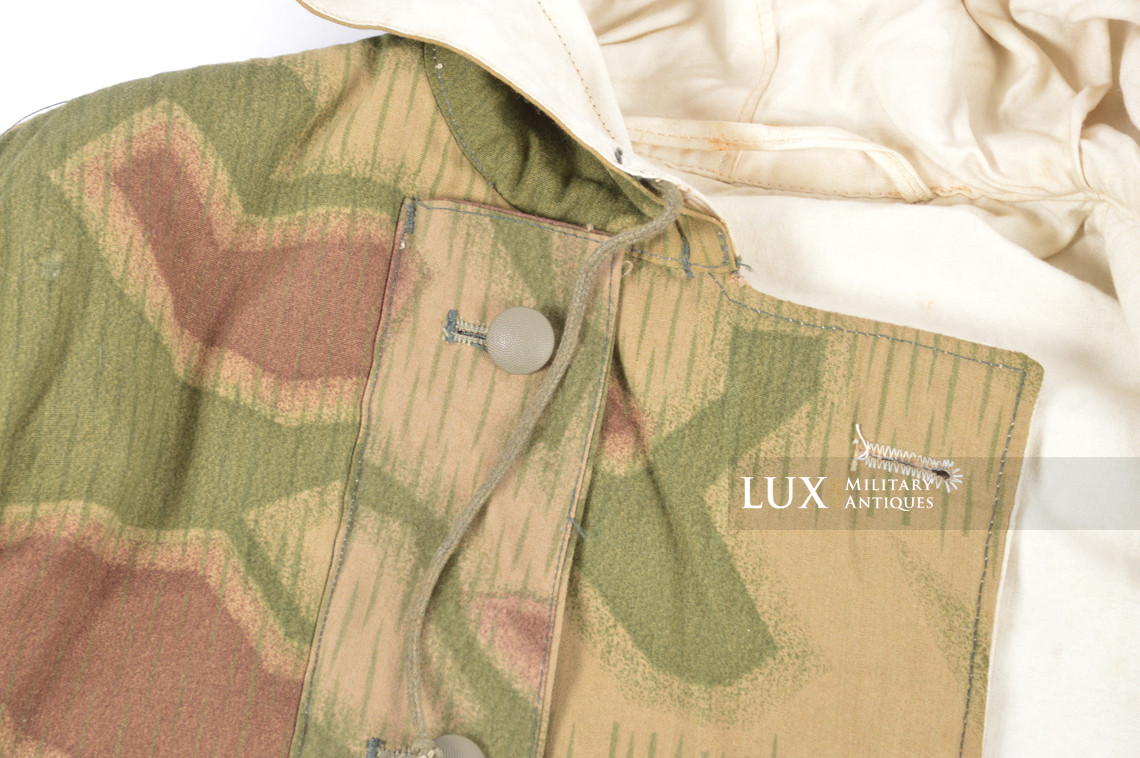 Parka réversible Heer / Luftwaffe camouflage flou, état neuf, « RBNr / 1944 » - photo 20