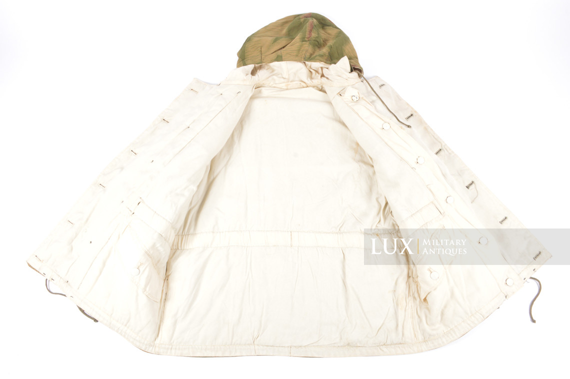 Parka réversible Heer / Luftwaffe camouflage flou, état neuf, « RBNr / 1944 » - photo 22
