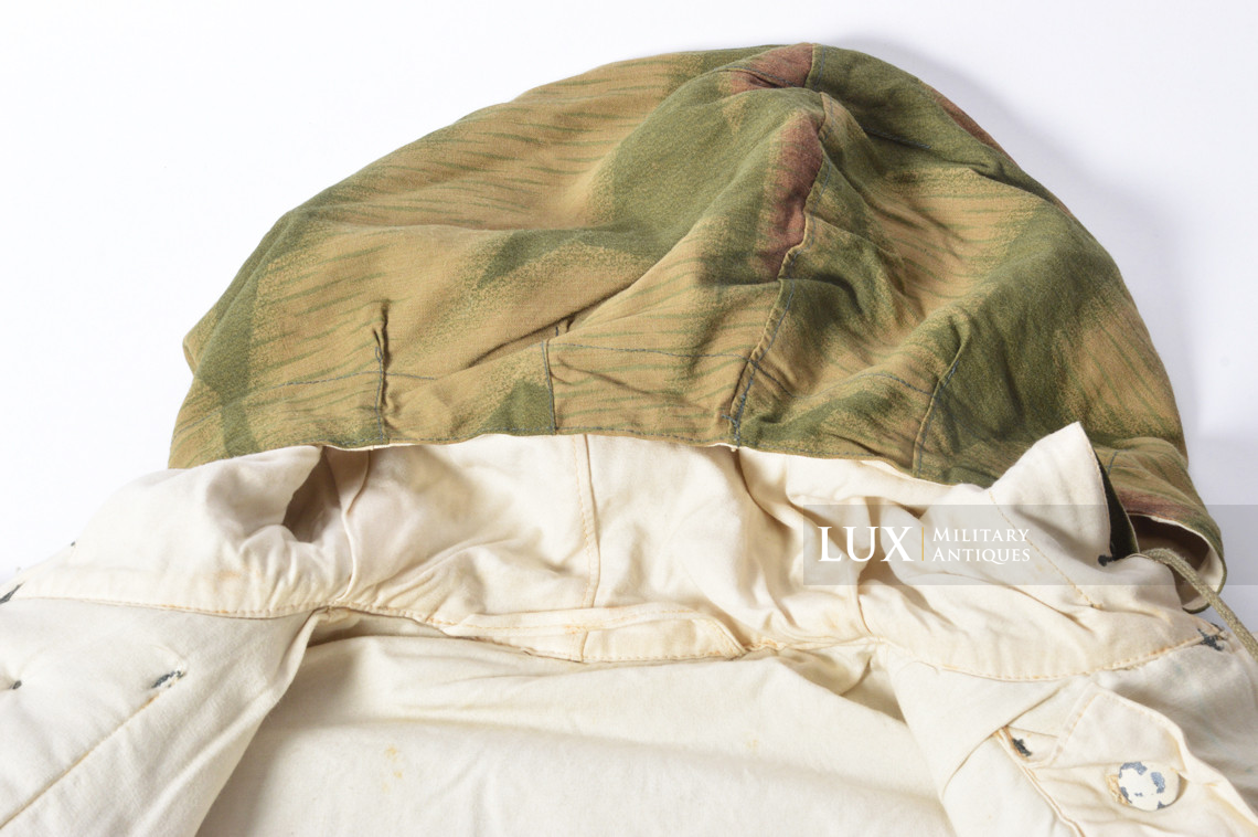 Parka réversible Heer / Luftwaffe camouflage flou, état neuf, « RBNr / 1944 » - photo 23