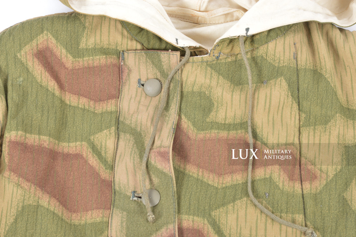 Parka réversible Heer / Luftwaffe camouflage flou, état neuf, « RBNr / 1944 » - photo 9