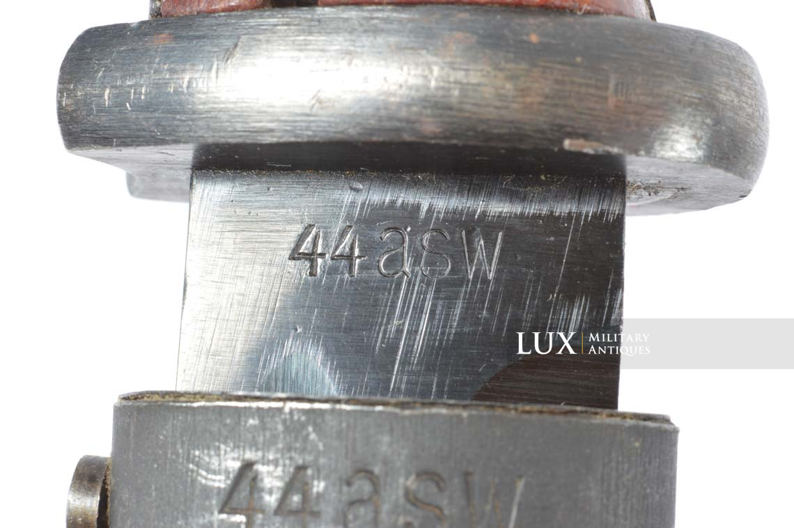 Baïonnette allemande 98k fin de guerre, « 44asw » - photo 22