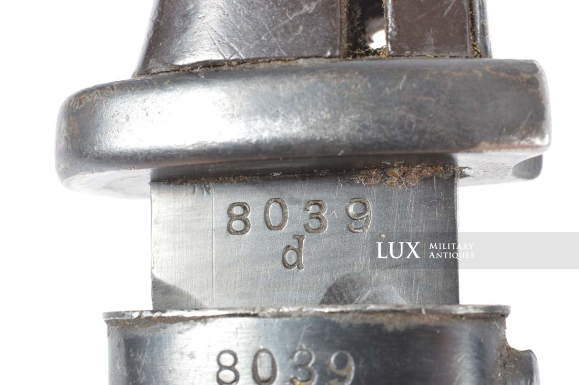 Baïonnette allemande 98k précoce, « Elite-Diamant 1938 » - photo 23