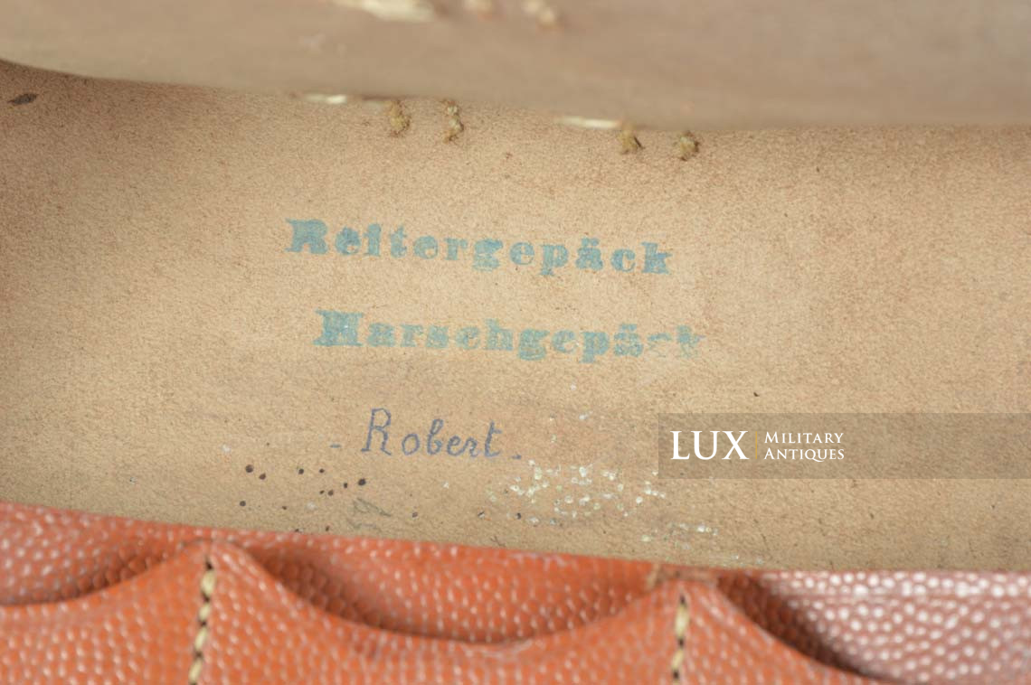 Sacoche allemande en cuir, « Packtasche 40 » - photo 8