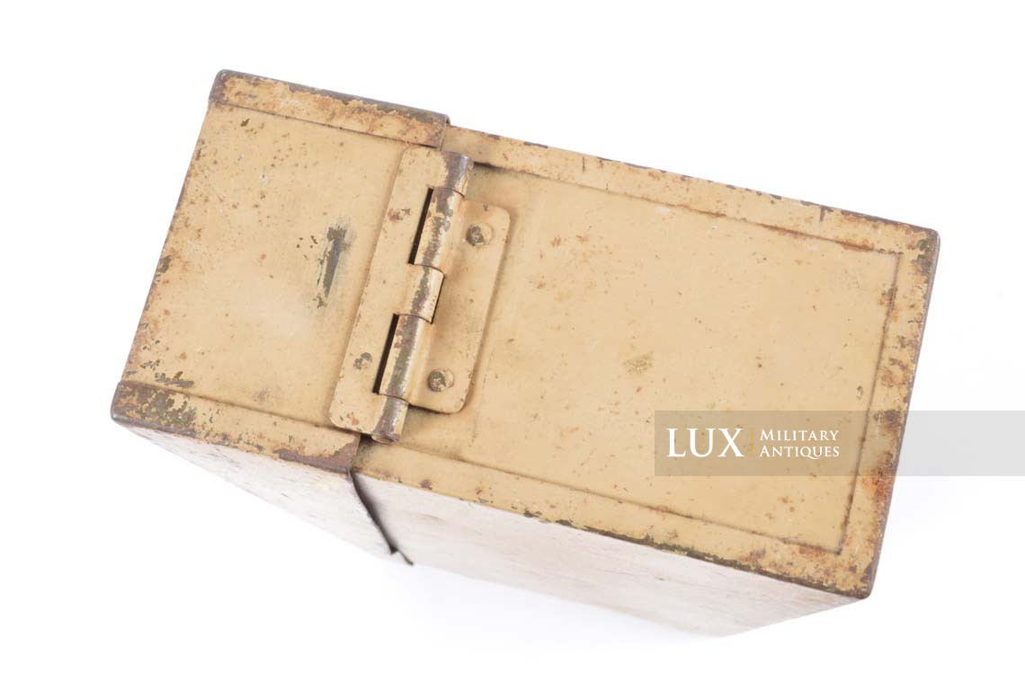 Caisse à munitions allemande MG34/42 fin de guerre jaune sable - photo 13