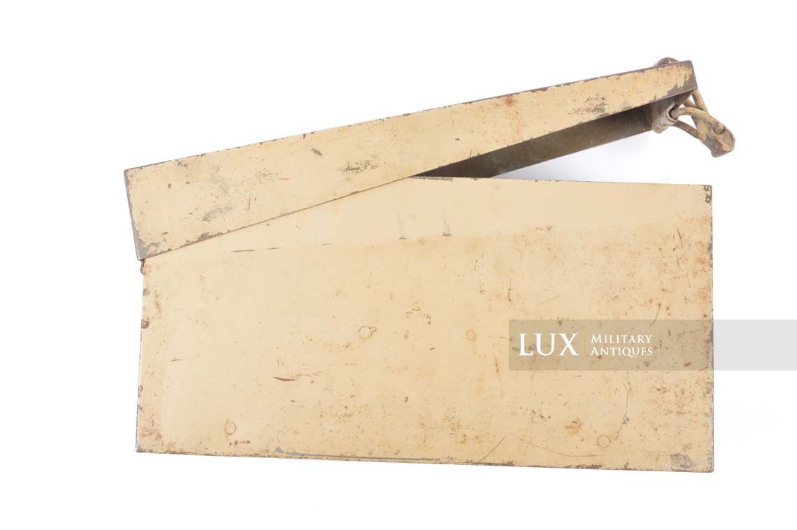 Caisse à munitions allemande MG34/42 fin de guerre jaune sable - photo 15