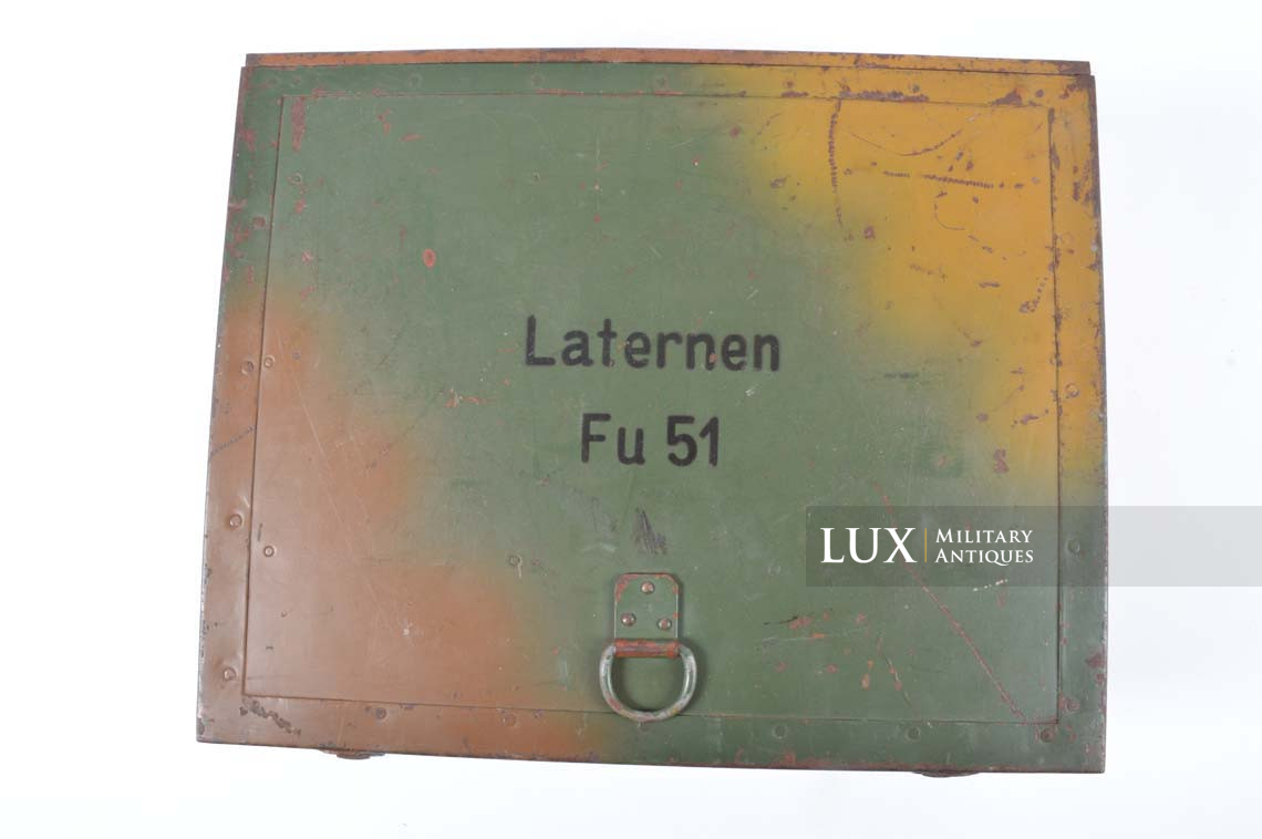 Early German lantern camouflage storage case, « Fu51 » - photo 8