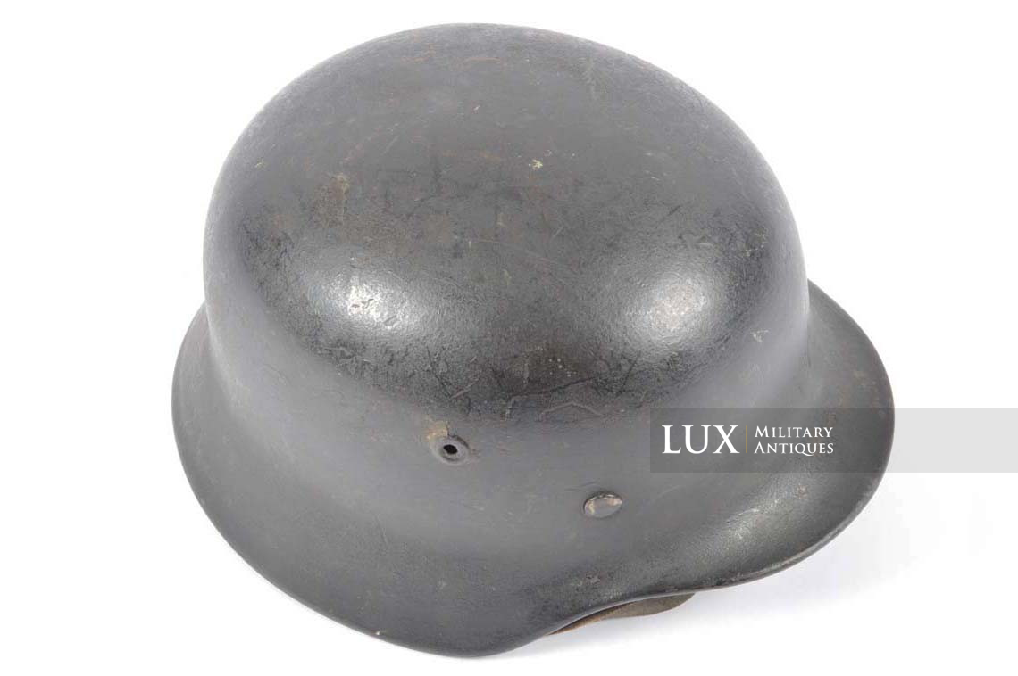 Casque M40 Waffen-SS reconditionné, « Q68 » - photo 14