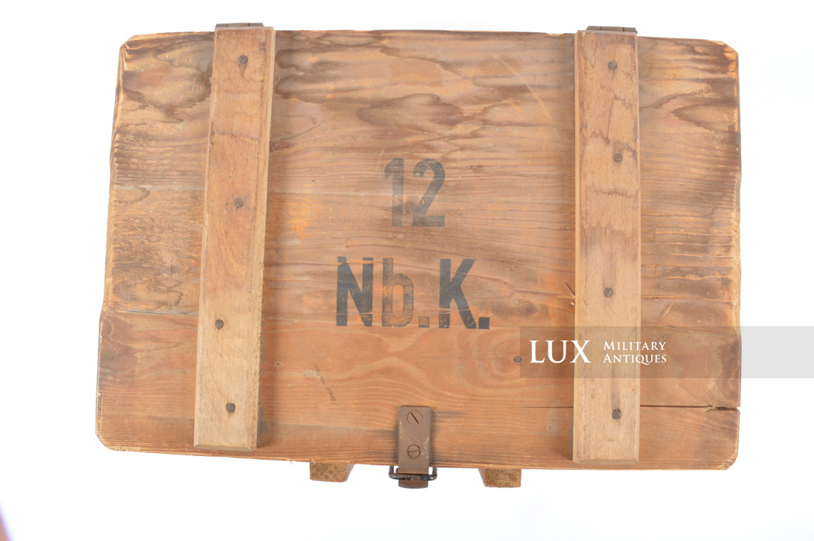 Caisse allemande pour 12 pots fumigènes, « Nb.K » - photo 7