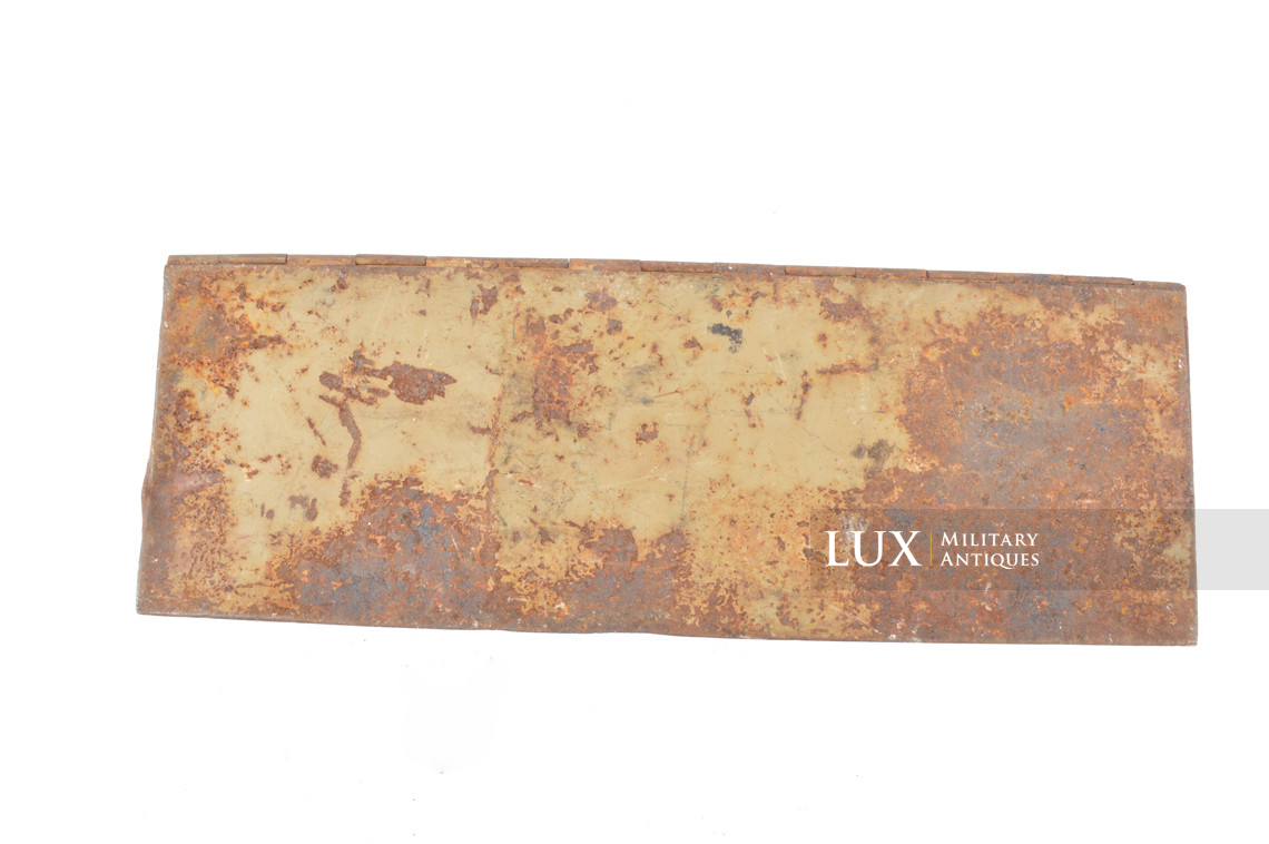Caisse de véhicule blindé allemand pour 6 trommels MG34/42, « MG MUNITION » - photo 19
