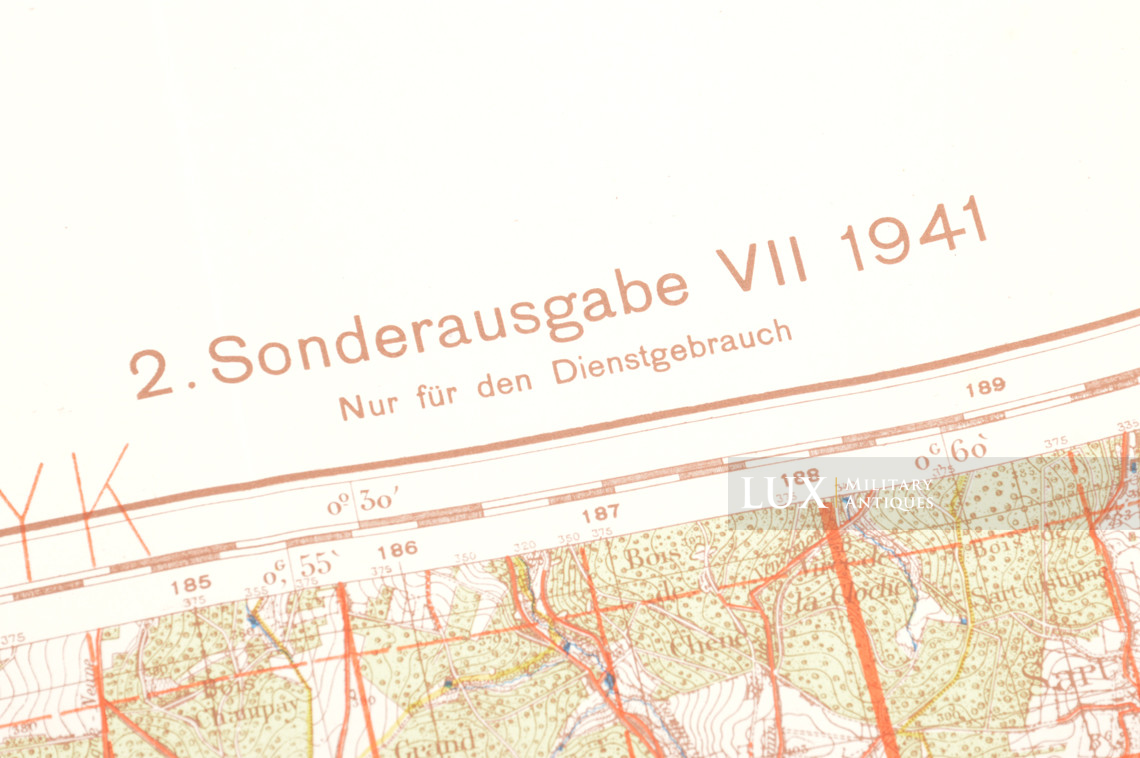 German Army map, « Belgium - Gedinne » - photo 9