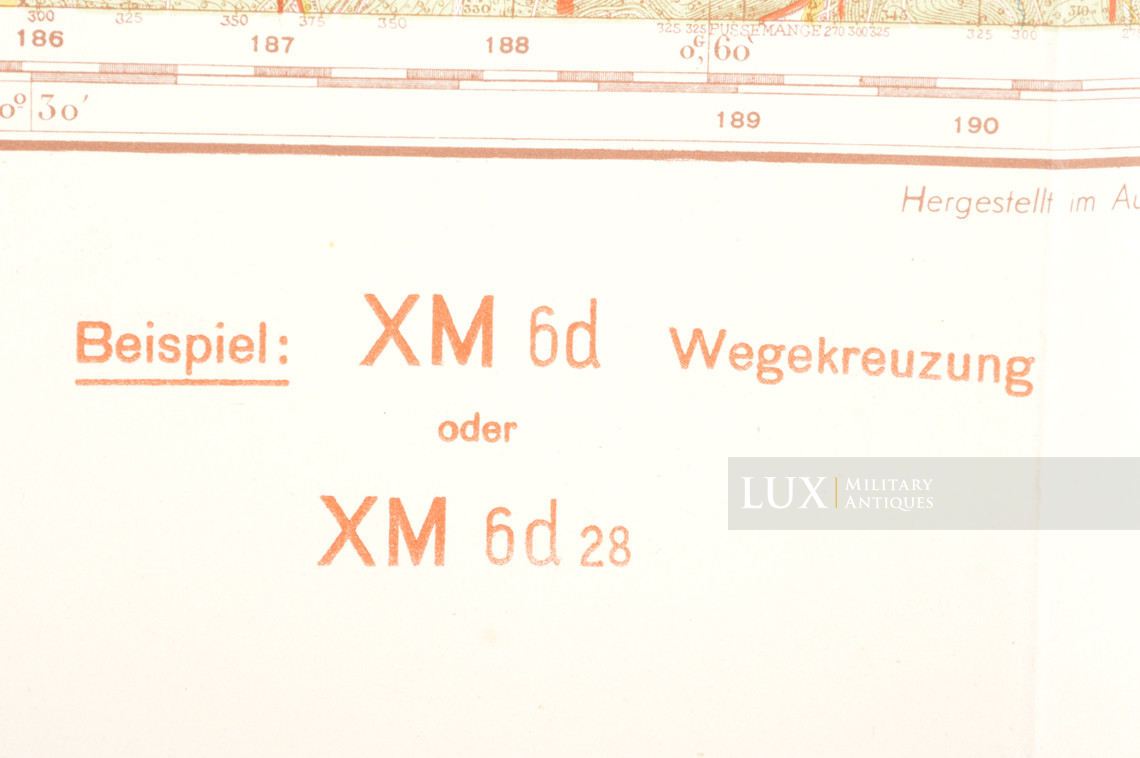 German Army map, « Belgium - Gedinne » - photo 11