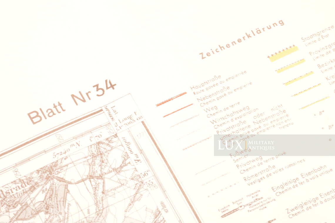 German Army map, « Belgium - Tongres » - photo 11