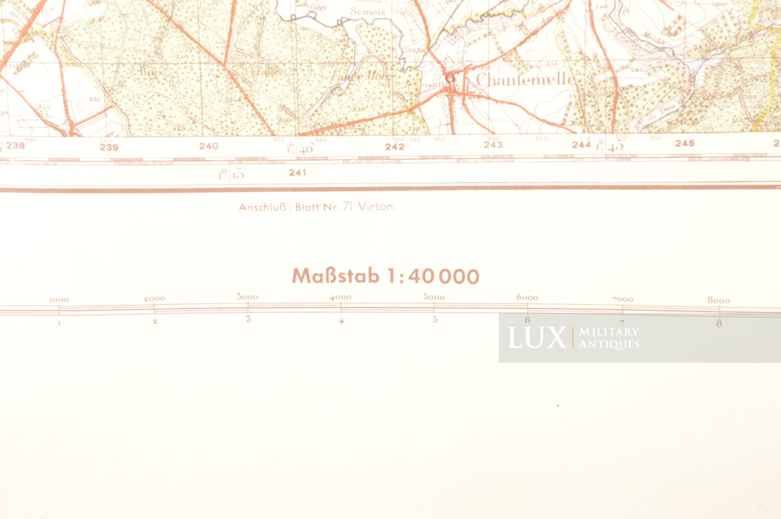 German Army map, « Belgium - Arlon » - photo 12