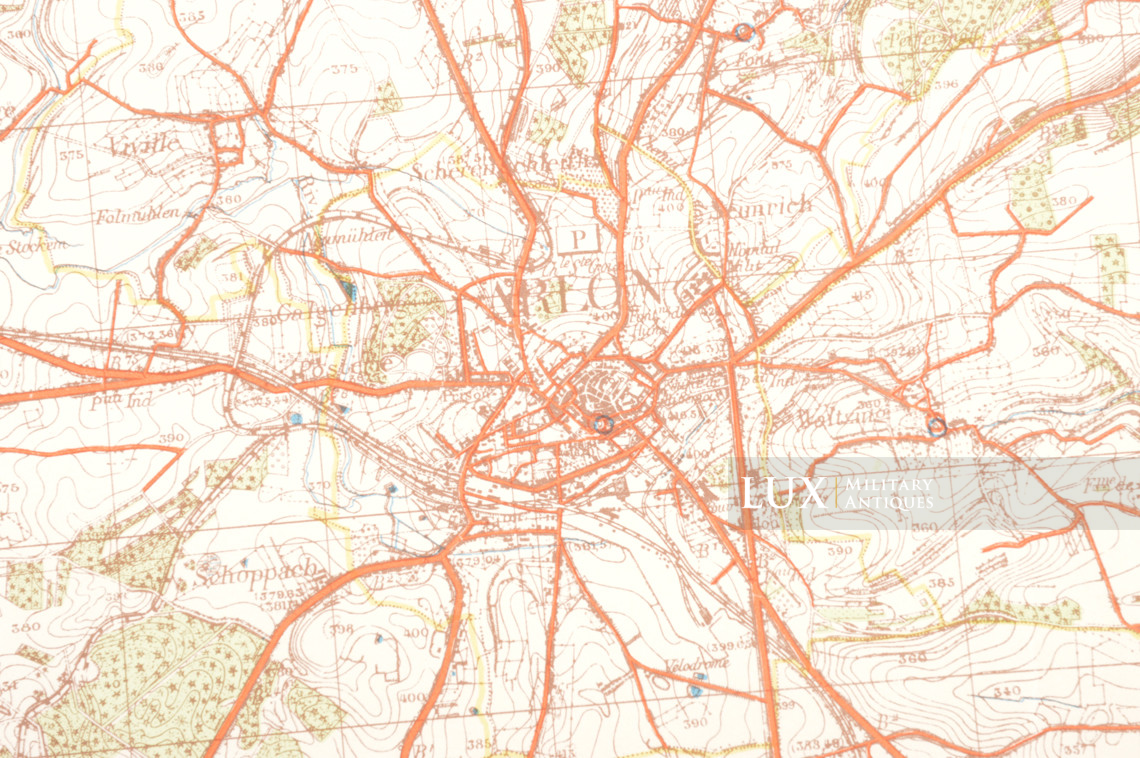 German Army map, « Belgium - Arlon » - photo 13