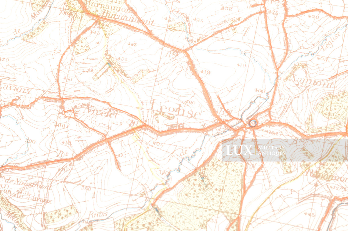 German Army map, « Belgium - Arlon » - photo 15