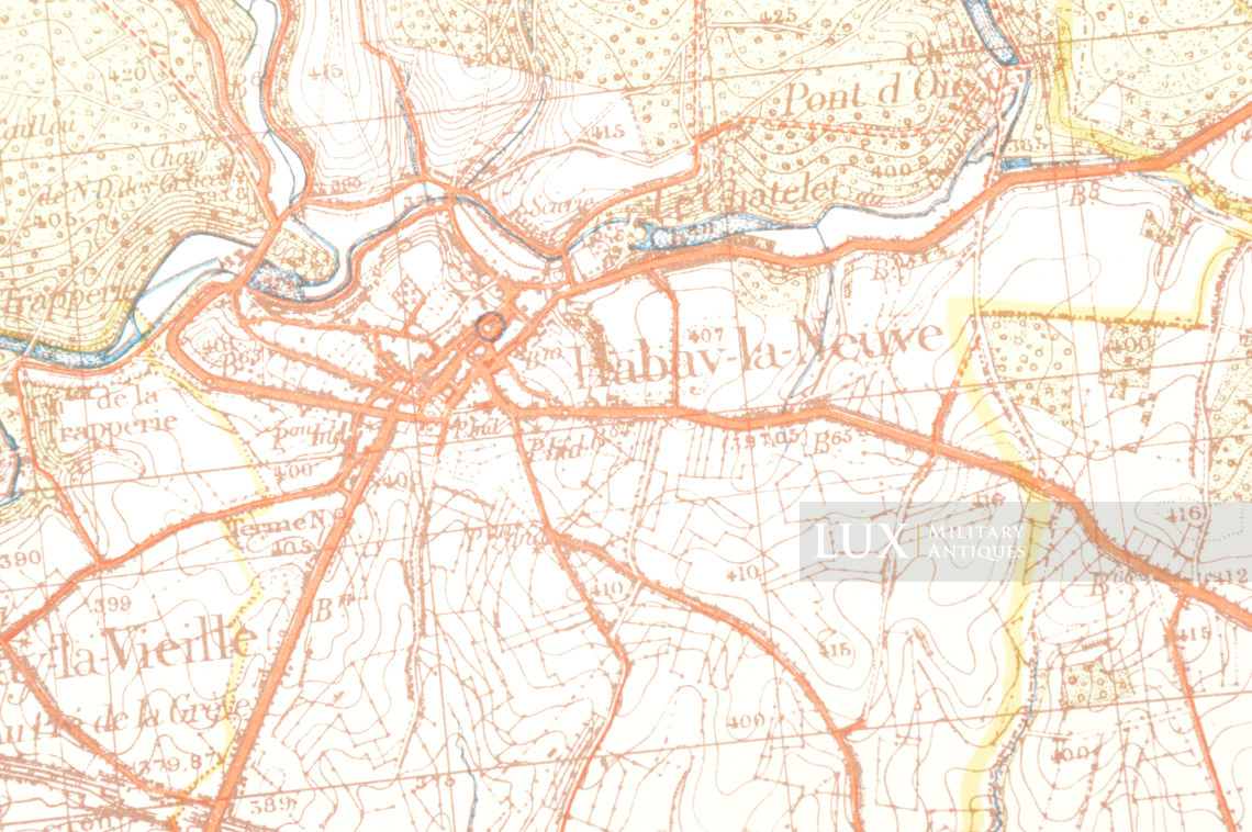 German Army map, « Belgium - Arlon » - photo 17