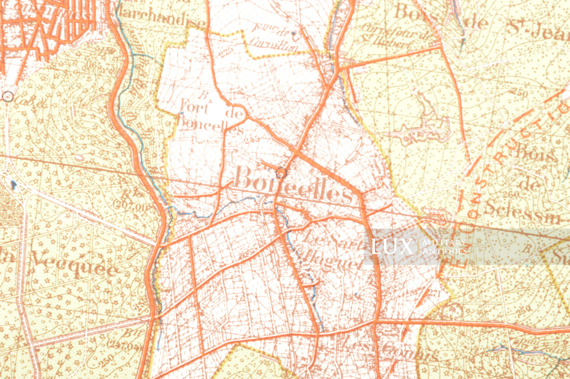Carte militaire allemande, « Belgique - Liège » - photo 15