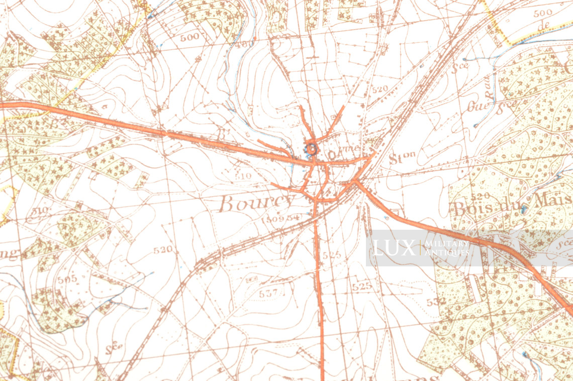 Carte militaire allemande, « Belgique - La Roche » - photo 15