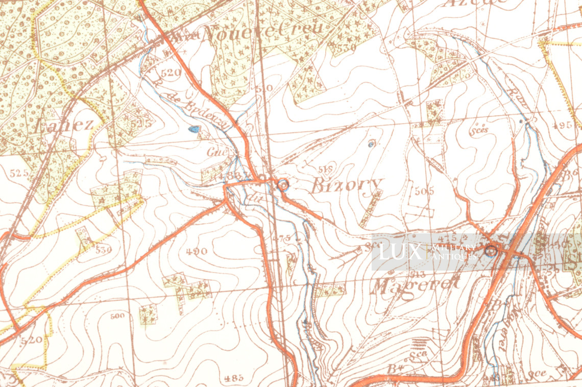 Carte militaire allemande, « Belgique - La Roche » - photo 16