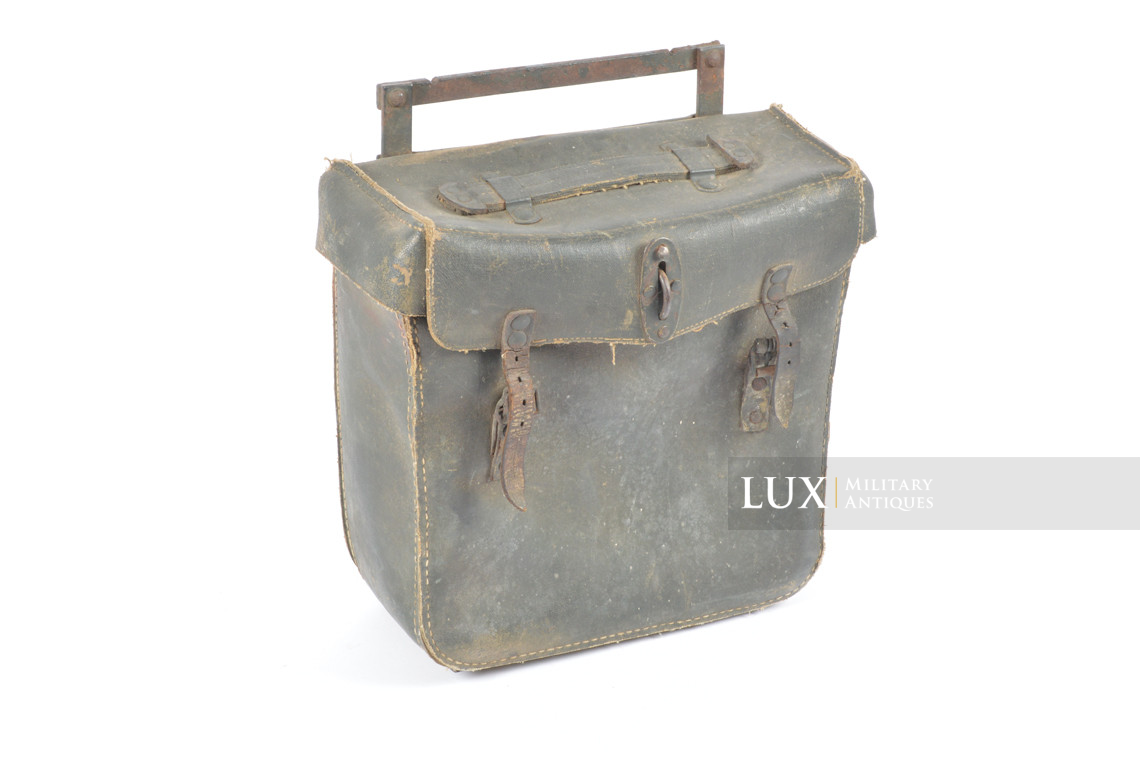 Caisse allemande fin de guerre de moto et side-car, « Packtasche » - photo 7