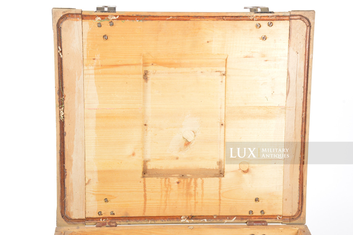 Caisse allemande pour accessoires du canon antiaérien allemand Flak M39 de 3,7 cm - photo 21